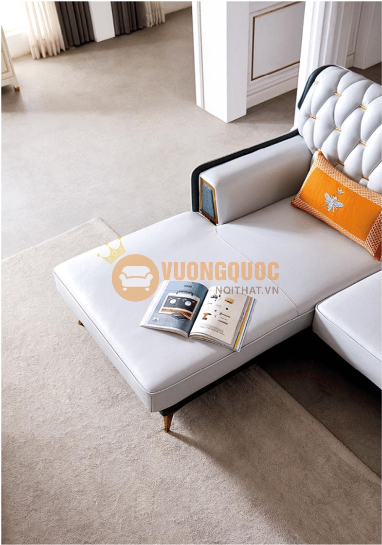 Bộ sofa góc phòng khách cao cấp JY509S phần góc ghế