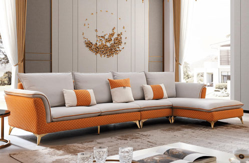 BỘ SOFA GÓC TRONG PHÒNG KHÁCH NHẬP KHẨU JYL506S