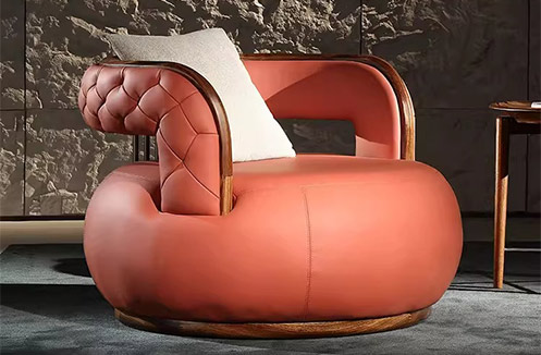 GHẾ PIPE ARMCHAIR CHẤT LIỆU DA CAO CẤP KK105